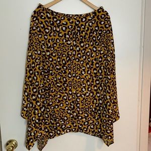 Leopard skirt
